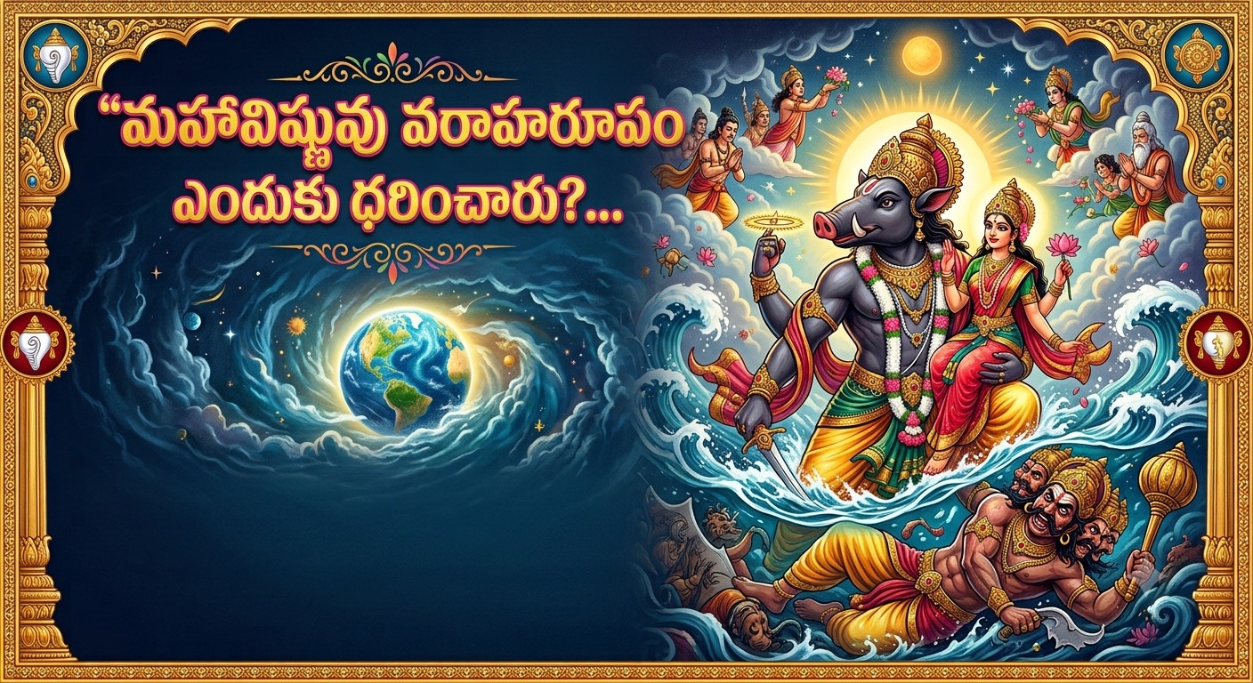 Spirituality: మహావిష్ణువు వరాహరూపం ఎందుకు ధరించారు?..