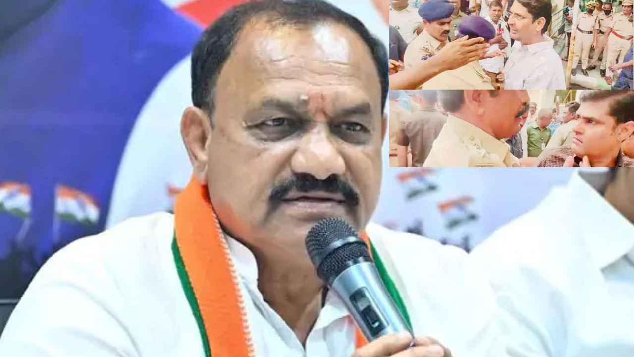 పోలీసుల ఆత్మగౌరవాన్ని దెబ్బతీసేలా కేటీఆర్ స్టాఫ్ దురుసు ప్రవర్తన-వీడియో రిలీజ్ చేసిన మహేశ్ కుమార్ గౌడ్