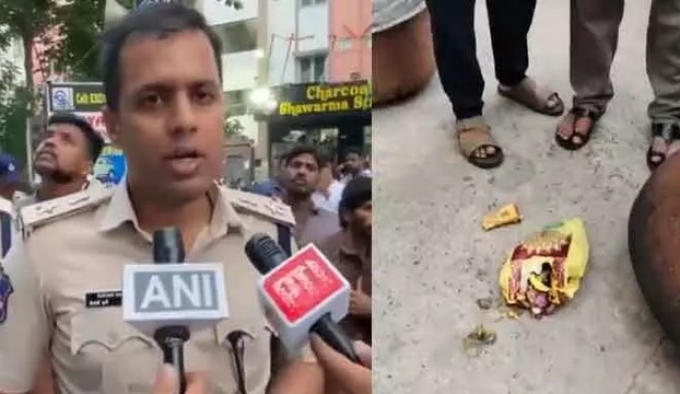 HYD : గణేశ్ నిమజ్జన ఊరేగింపులో దారుణం.. మాంసం వ్యర్థ్యాలు!