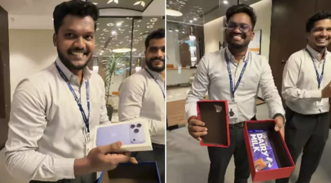 Viral: ఉద్యోగులందరికీ ఐఫోన్.. సర్ ప్రైజ్ గిఫ్ట్ ఇచ్చిన బాస్!