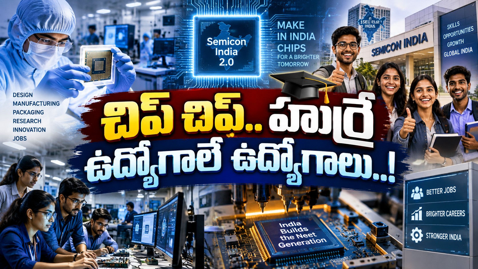 సెమీకాన్ 2.0.. చిప్ టెక్నాలజీలో ఇండియాకు కొత్త భవిష్యత్తు!