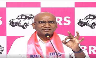 BRS : మల్లురవి సిగ్గులేకుండా హరీశ్ రావు ఇంటిముందు నిల్చున్నాడు : ఆర్ఎస్ ప్రవీణ్