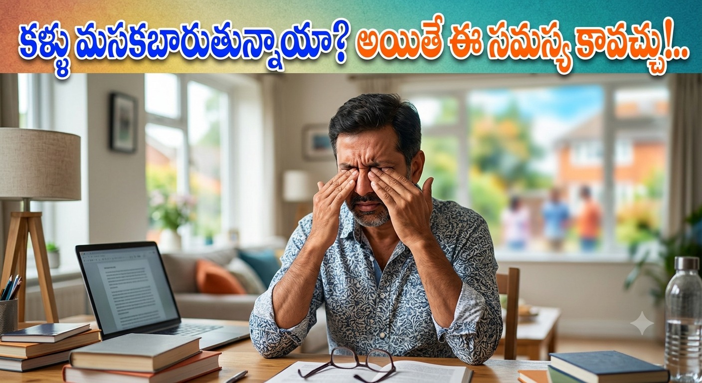 Health: కళ్లు మసకబారుతున్నాయా? అయితే ఈ సమస్య కావచ్చు!..
