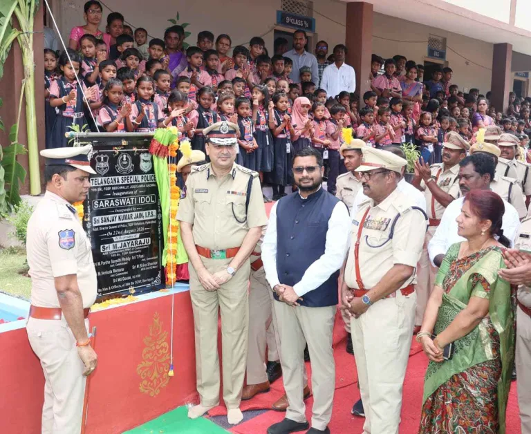 DGP Sanjay Kumar Jain: సాయుధ చైతన్య విద్యార్థుల ప్రతిభ ప్రశంసనీయం, బెటాలియన్ అభివృద్ధికి కృషి-డీజీపీ సంజయ్ జైన్