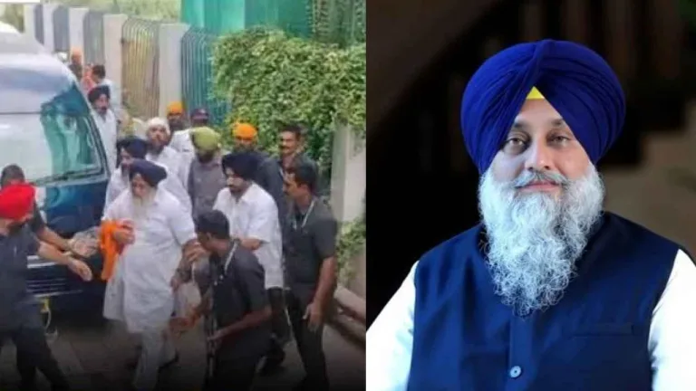 Sukhbir Singh Badal: మాజీ డిప్యూటీ సీఎంపై పదునైన ఆయుధంతో దాడి.. ఆసుపత్రికి తరలింపు