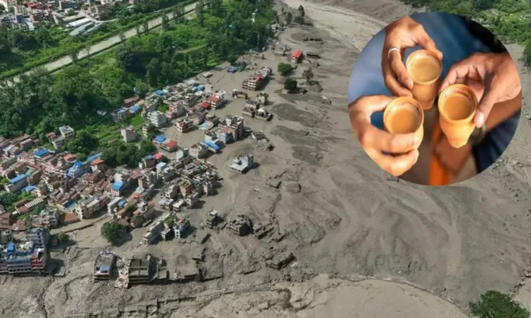 Nepal Floods: ఒక టీ కప్పు.. ఐదుగురి ప్రాణాలను కాపాడింది!