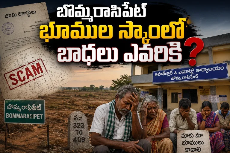Telangana: బొమ్మరాసిపేట్ భూముల స్కాంలో బాధలు ఎవరికి?..