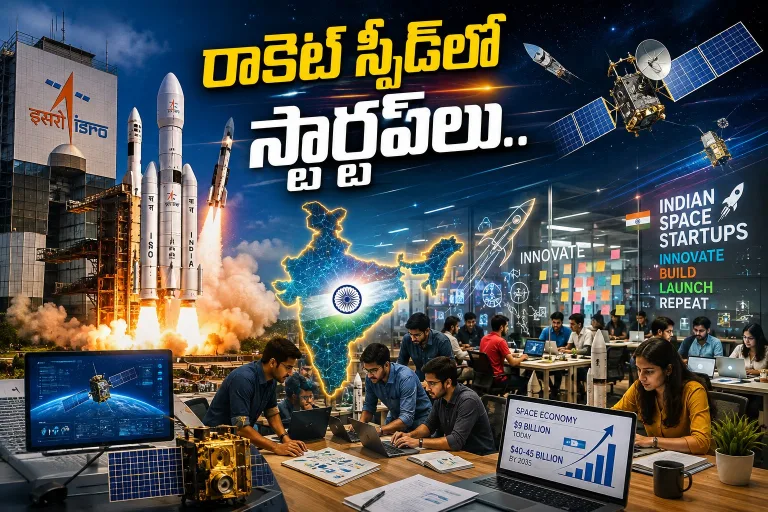 అంతరిక్షంలో భారత్ బిగ్ గేమ్.. ఇక స్టార్టప్‌లదే హవా!