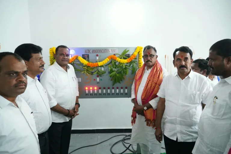 Wanaparthy: విద్యుత్‌ రంగ బలోపేతానికి ప్రజా ప్రభుత్వంలో పెద్దపీట.. సబ్ స్టేషన్ ప్రారంభించిన మంత్రులు!..