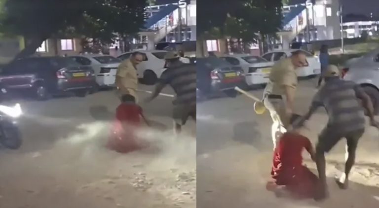 VIRAL: అమానుషం.. మహిళను జుట్టు పట్టుకుని ఈడ్చుకెళ్లిన కానిస్టేబుల్!