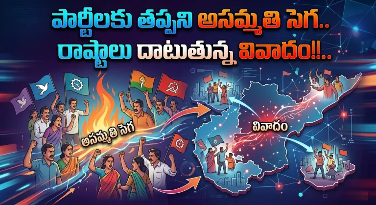 National Politics: పార్టీలకు తప్పని అసమ్మతి సెగ.. రాష్ట్రాలు దాటుతున్న వివాదం!!..