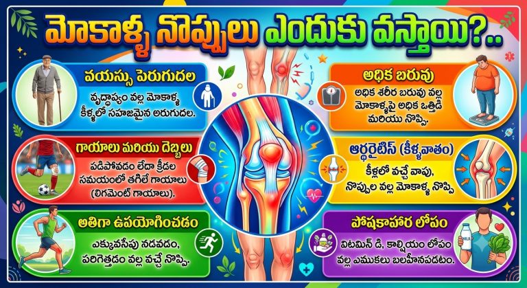 Health: మోకాళ్ళ నొప్పులు ఎందుకు వస్తాయి?..