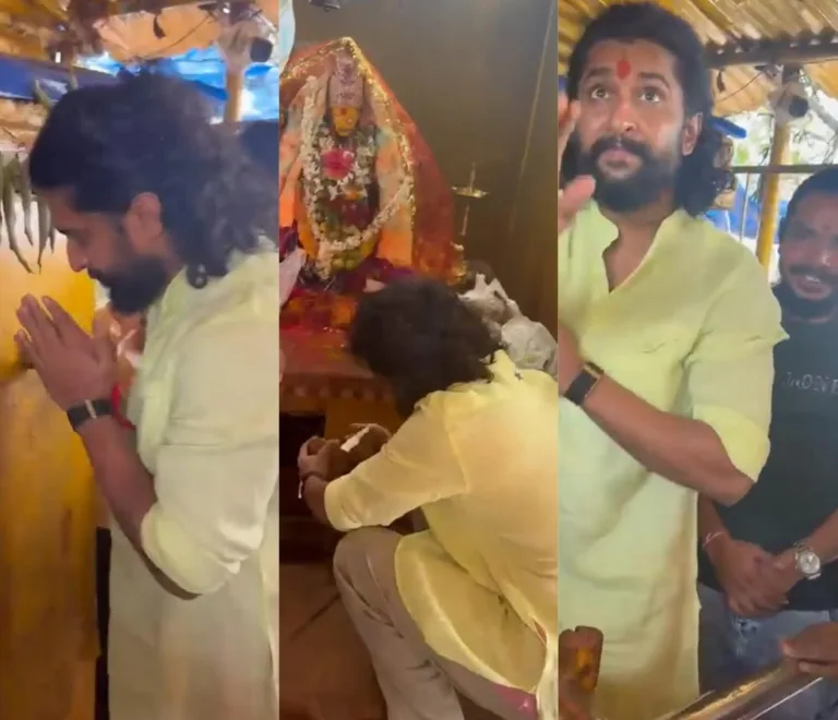 TheParadiseTeam: ములుగు గట్టమ్మ ఆలయంలో "ది ప్యారడైజ్" చిత్ర బృందం ప్రత్యేక పూజలు!