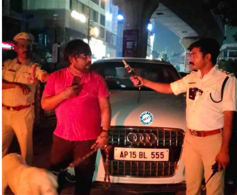 TG: జూబ్లీహిల్స్‌లో ఆడి కారు యవ్వారం.. తాగిన మైకంలో 4 గంటల హైడ్రామా