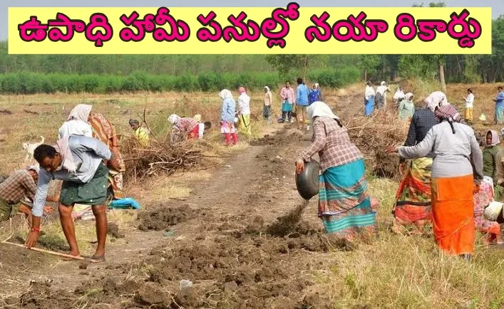 TG : ఉపాధి హామీలో ఆల్‌టైమ్ రికార్డు.. ఒక్కరోజే 2 లక్షలకుపైగా కూలీలు హాజరు