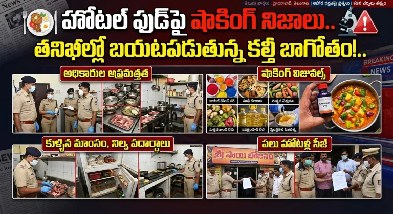 warangal: హోటల్ ఫుడ్పై షాకింగ్ నిజాలు.. తనిఖీల్లో బయటపడుతున్న కల్తీ బాగోతం!..