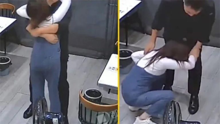 Viral : ప్రేమతో హగ్ ఇచ్చిన భర్త.. విరిగిన పక్కటెముకలు!