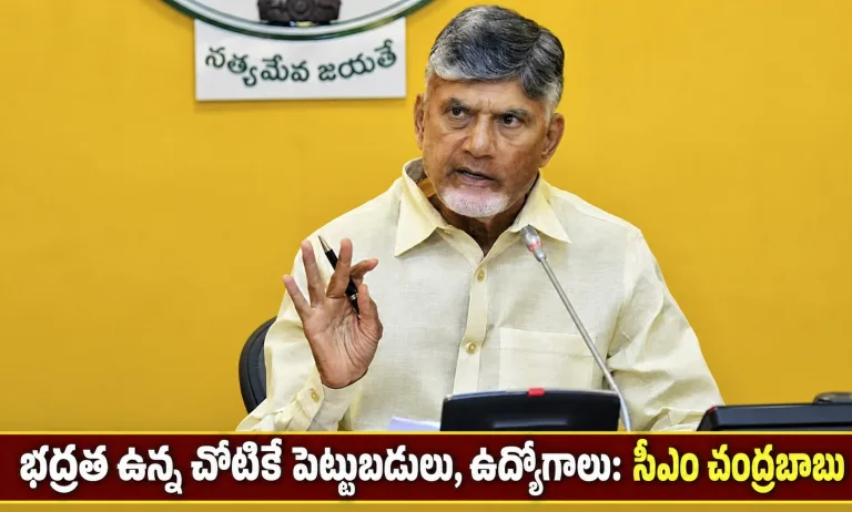 రౌడీయిజం, అరాచకాలపై ఉక్కుపాదం మోపాలి: సీఎం చంద్రబాబు