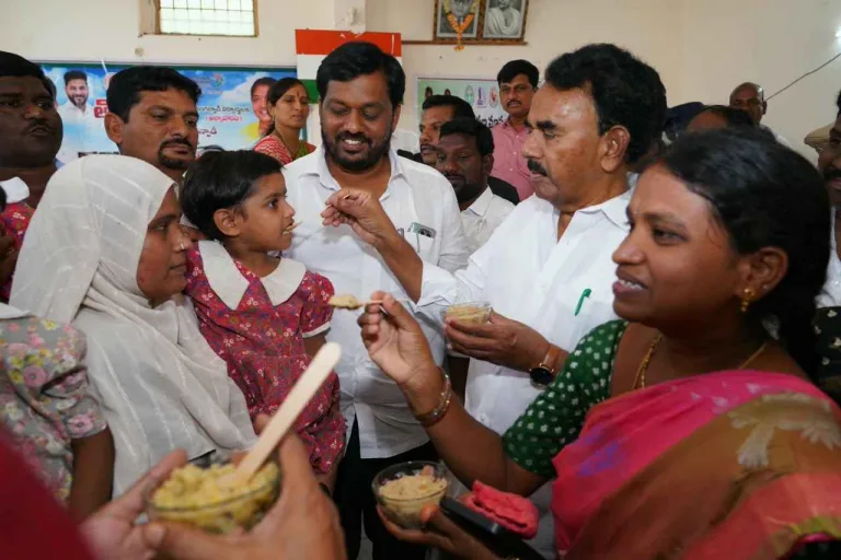 Tholi Mudda: ‘తొలిముద్ద’తో చిన్నారులకు పౌష్టికాహారం- మంత్రి జూపల్లి కృష్ణారావు