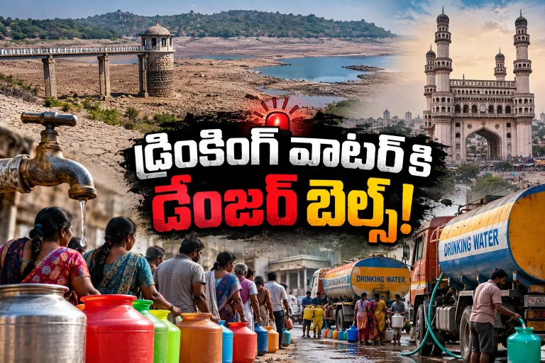 హైదరాబాద్ తాగునీటికి తీవ్ర ముప్పు.. 8 నెలలు ఎలా గట్టెక్కాలి?