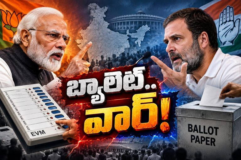 బ్యాలెట్ పేపర్‌తోనూ ఓటమే.. కాంగ్రెస్‌పై మోదీ కౌంటర్! తిప్పికొట్టిన హస్తం పార్టీ