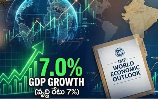IMF :  మెరుగ్గా భారత్ జీడీపీ వృద్ధిరేటు.. IMF  నివేదిక విడుదల