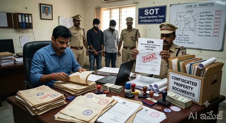 Hyderabad: నగరంలో NRIల ఆస్తులే టార్గెట్ గా నకిలీ డాక్యుమెంట్ల రాకెట్ గుట్టురట్టు!..