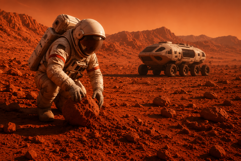 Space Bacteria: వ్యోమగాములకు కొత్త టెన్షన్.. అంగారకుడిపై సూక్ష్మజీవుల ముప్పు!
