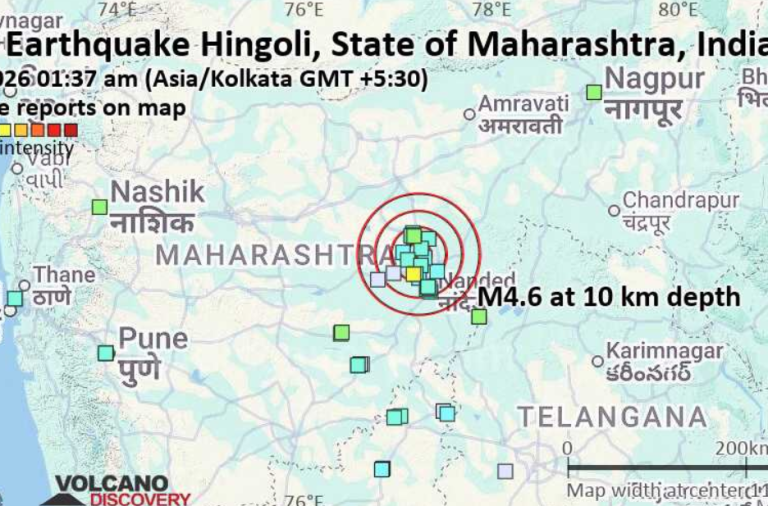 Earthquake: మహారాష్ట్రలో భూకంపం.. వణికిపోయిన జనం