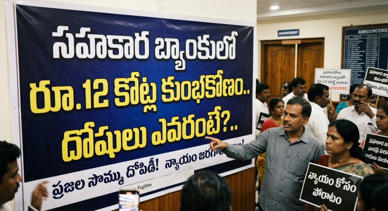 Ranga Reddy: సహకార బ్యాంకులో రూ.12 కోట్ల కుంభకోణం.. దోషులు ఎవరంటే?..