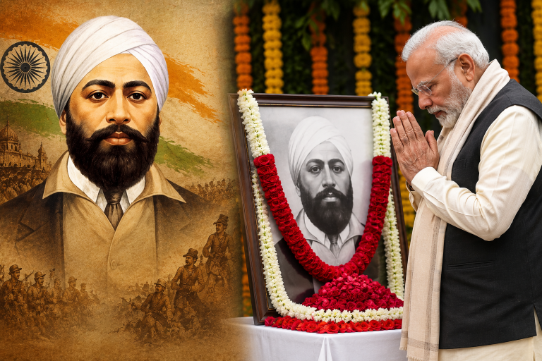 Udham Singh: ఉధమ్ సింగ్ త్యాగం స్ఫూర్తిదాయకం..  అమరవీరుడికి ప్రధాని మోదీ ఘన నివాళి