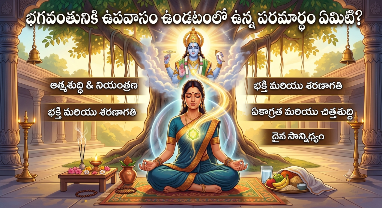 Spiritual: భగవంతునికి ఉపవాసం ఉండటంలో ఉన్న పరమార్థం ఏమిటి?