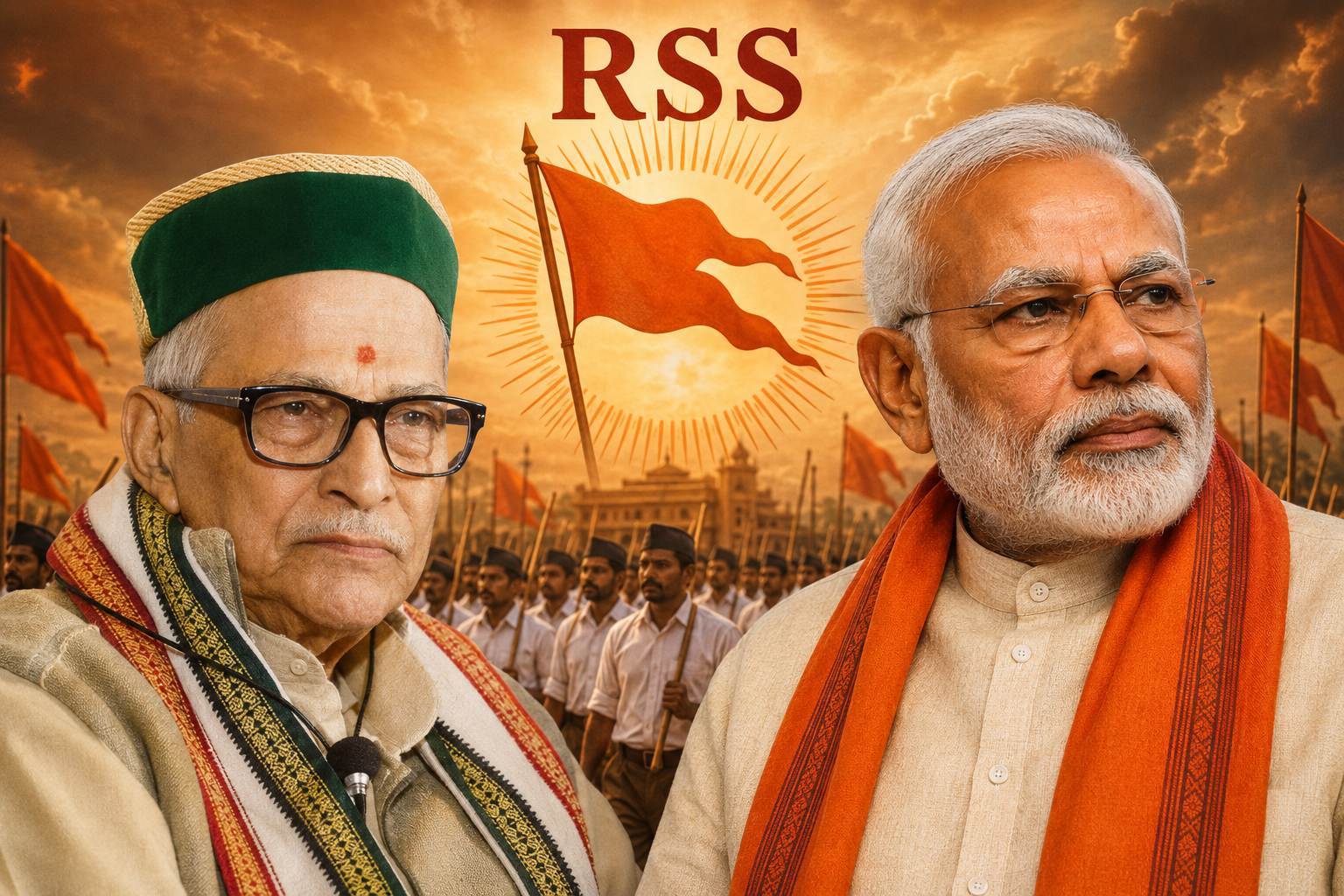 కేంద్రంపై RSS సీరియస్..!