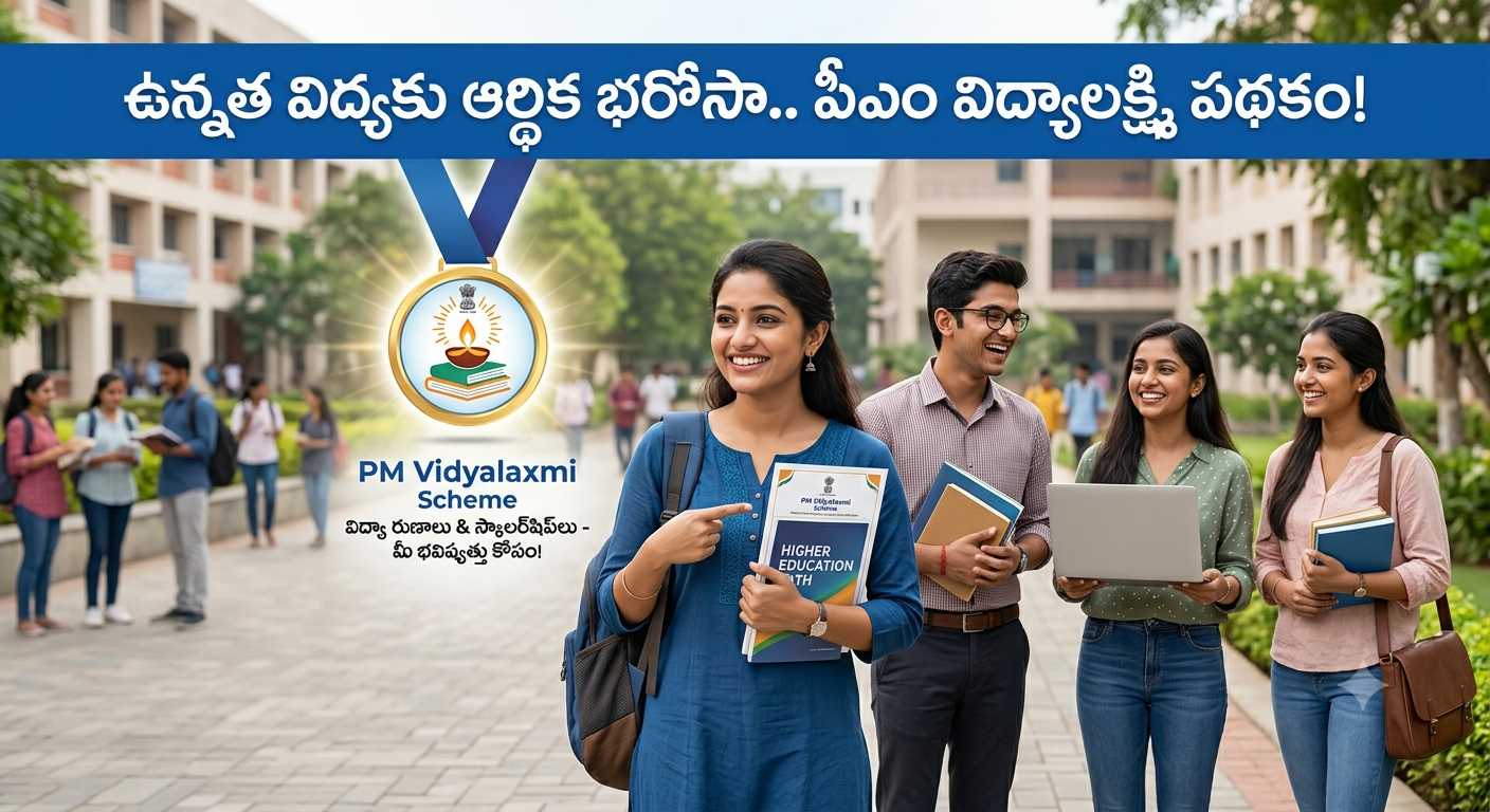 Telangana : ఉన్నత విద్యకు ఆర్థిక భరోసా.. పీఎం విద్యాలక్ష్మి ప‌థ‌కం!..