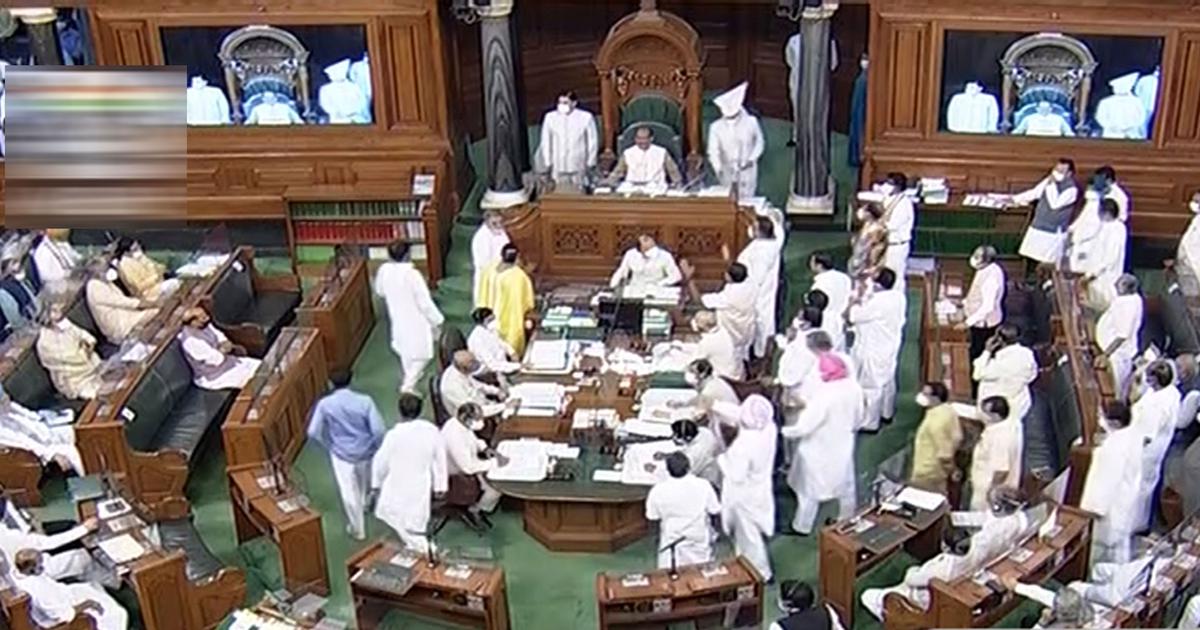 Parliament : లోక్‌సభలో గందరగోళం.. బీజేపీ వర్సెస్ ఇండియా కూటమి ఎంపీలు