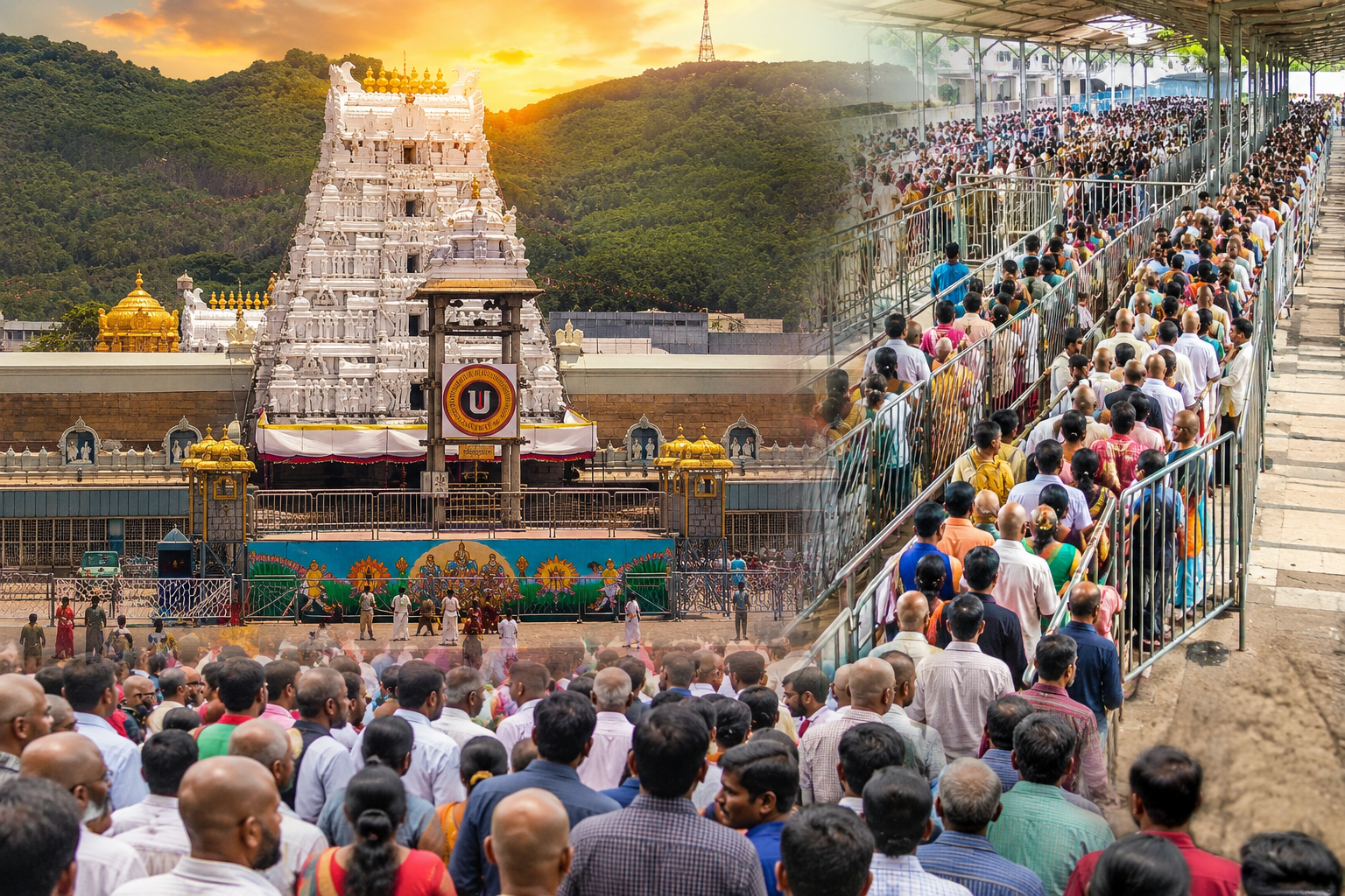 తిరుమలలో అన్ని కంపార్ట్‌మెంట్లు ఫుల్.. శ్రీవారి దర్శనానికి 24గంటలు