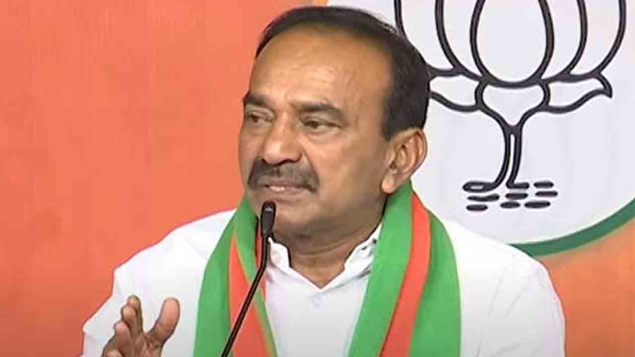 BJP : మూడు కార్పొరేషన్లపై బీజేపీ జెండా ఎగరాల్సిందే : ఎంపీ ఈటల