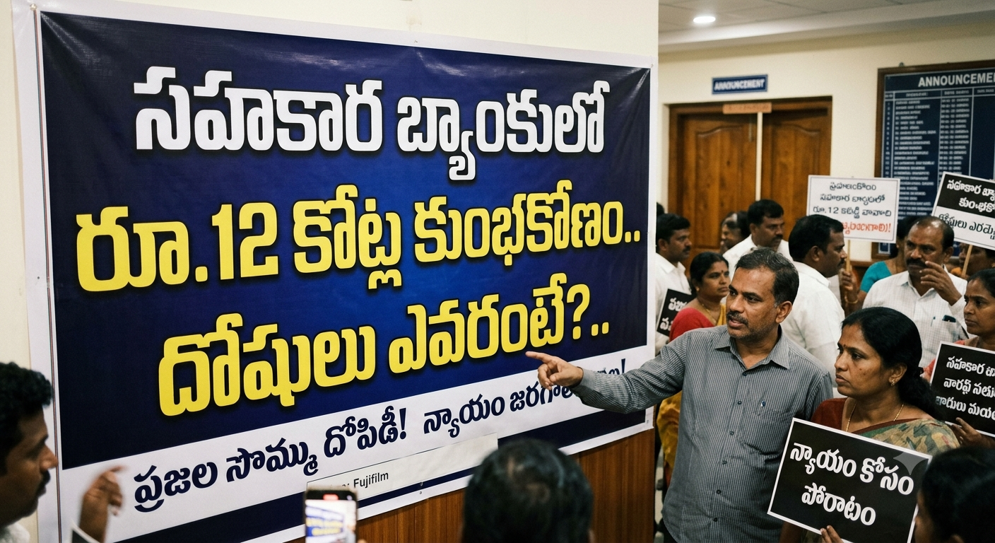 Ranga Reddy: సహకార బ్యాంకులో రూ.12 కోట్ల కుంభకోణం.. దోషులు ఎవరంటే?..