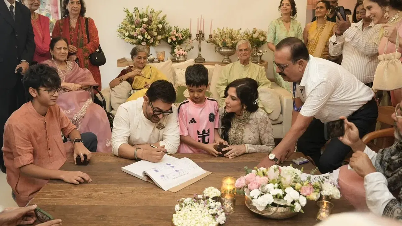 సింపుల్‌గా ఆమీర్ ఖాన్ మూడో పెళ్లి పూర్తి