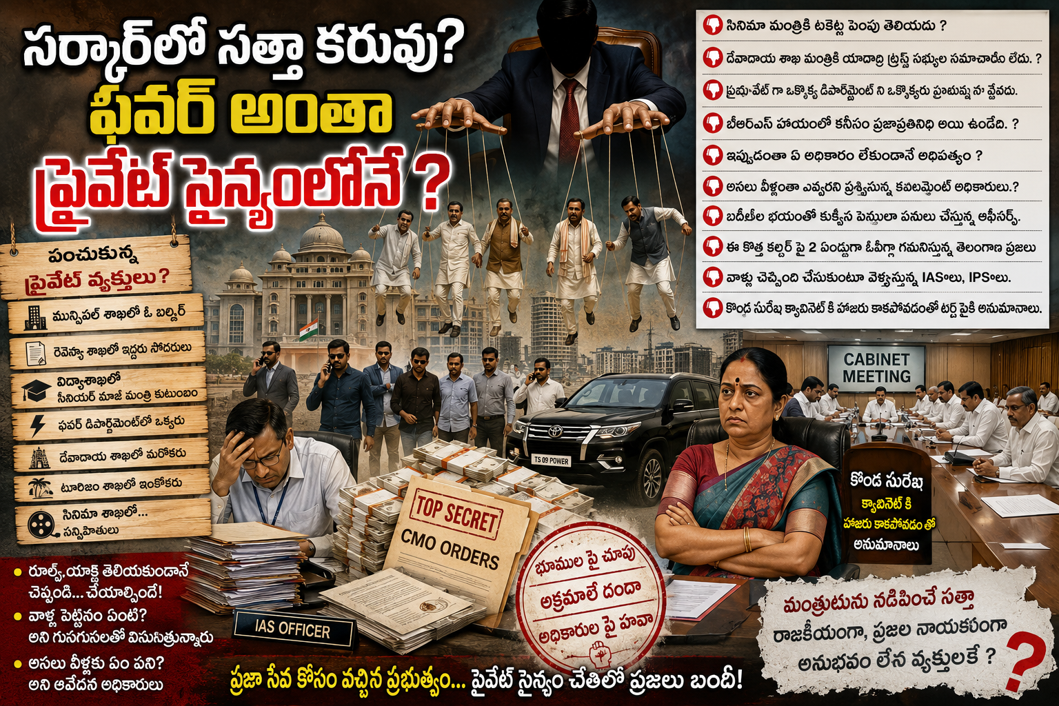 మంత్రుల్లో ఏది నిర్ణయాధికారం ?