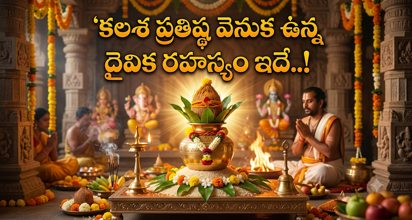 Spirituality: కలశ ప్రతిష్ఠ వెనుక ఉన్న దైవిక రహస్యం ఇదే..!