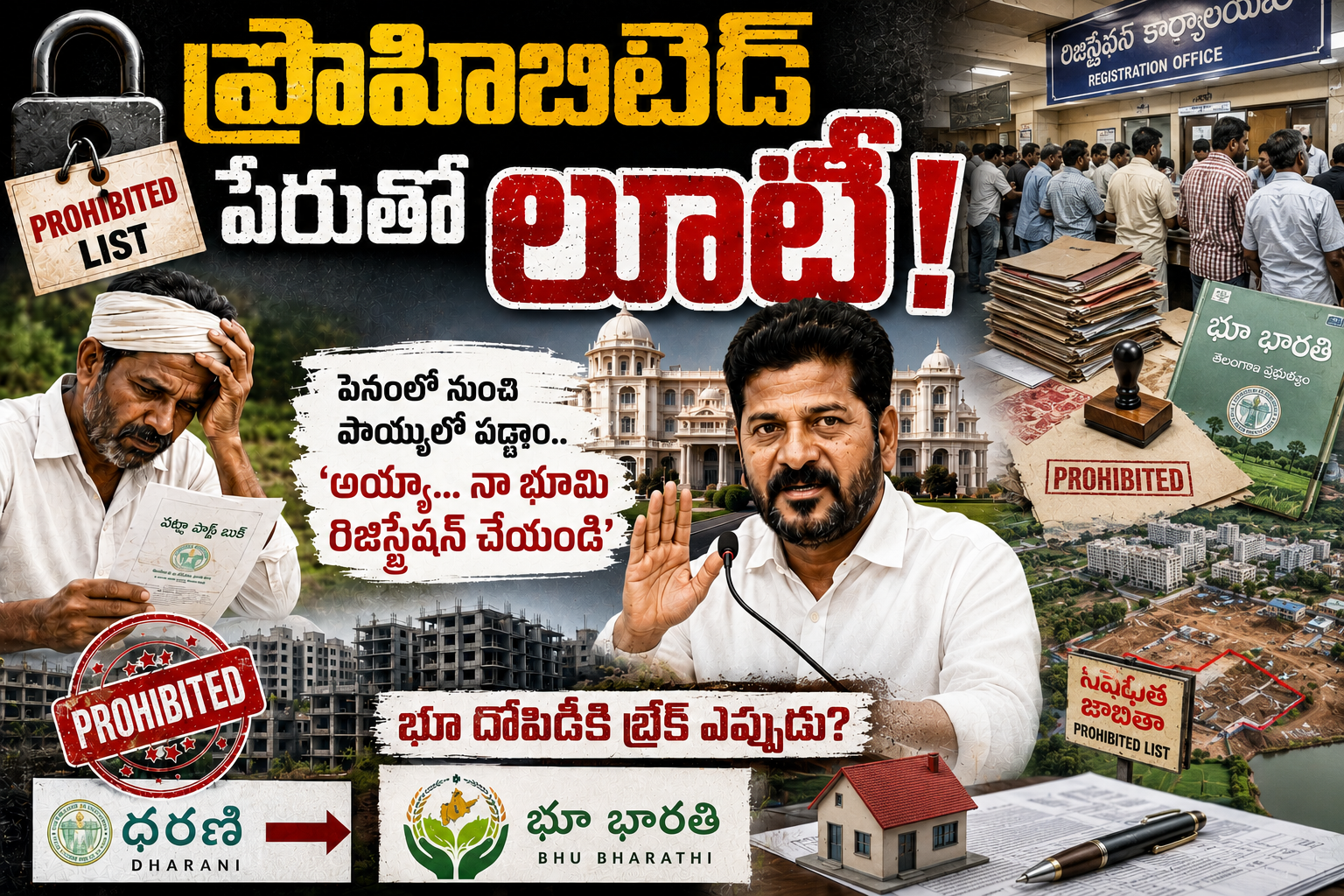 ప్రొహిబిటెడ్ పేరుతో లూటీ!