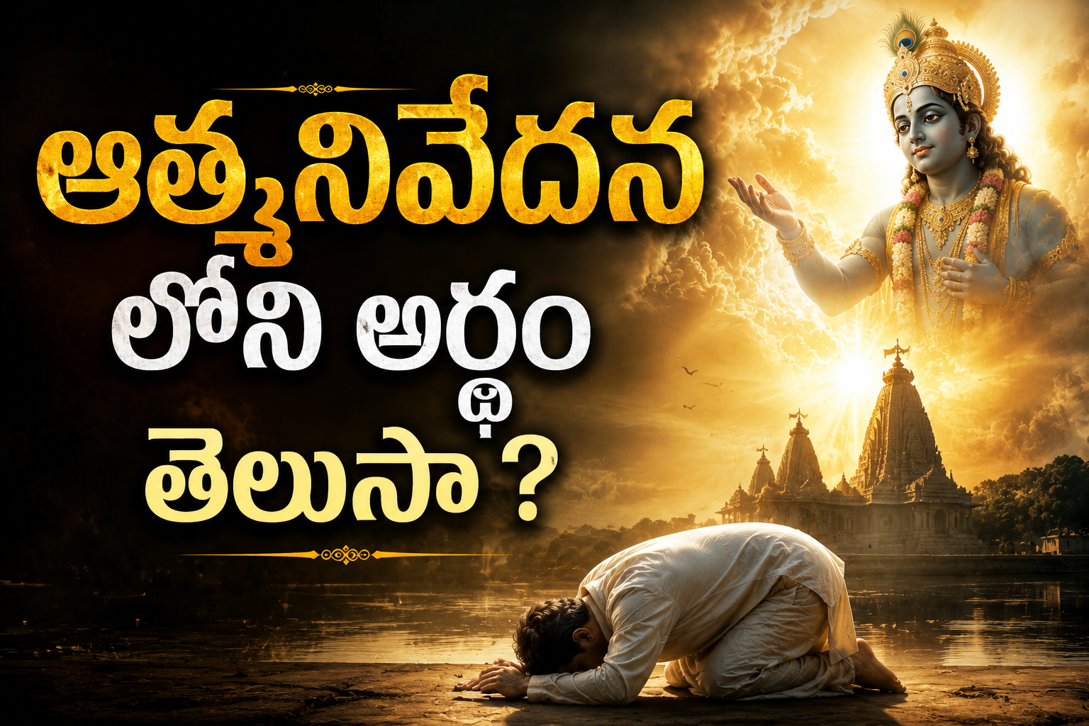 Spirituality: ఆత్మనివేదనంలోని అర్ధం తెలుసా ?