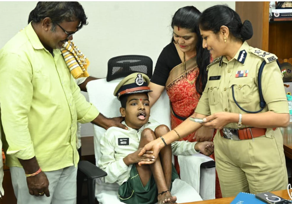malkajgiri: దివ్యాంగుడి కలను నిజం చేసిన సీపీ.. హృదయాలను గెలుచుకున్న మానవత్వం!