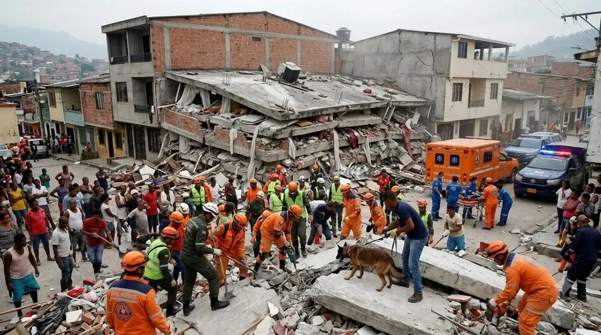 ColombiaEarthquake: కొలంబియాలో 7.4 తీవ్రతతో భారీ భూకంపం.. 100 మందికి పైగా మృతి!