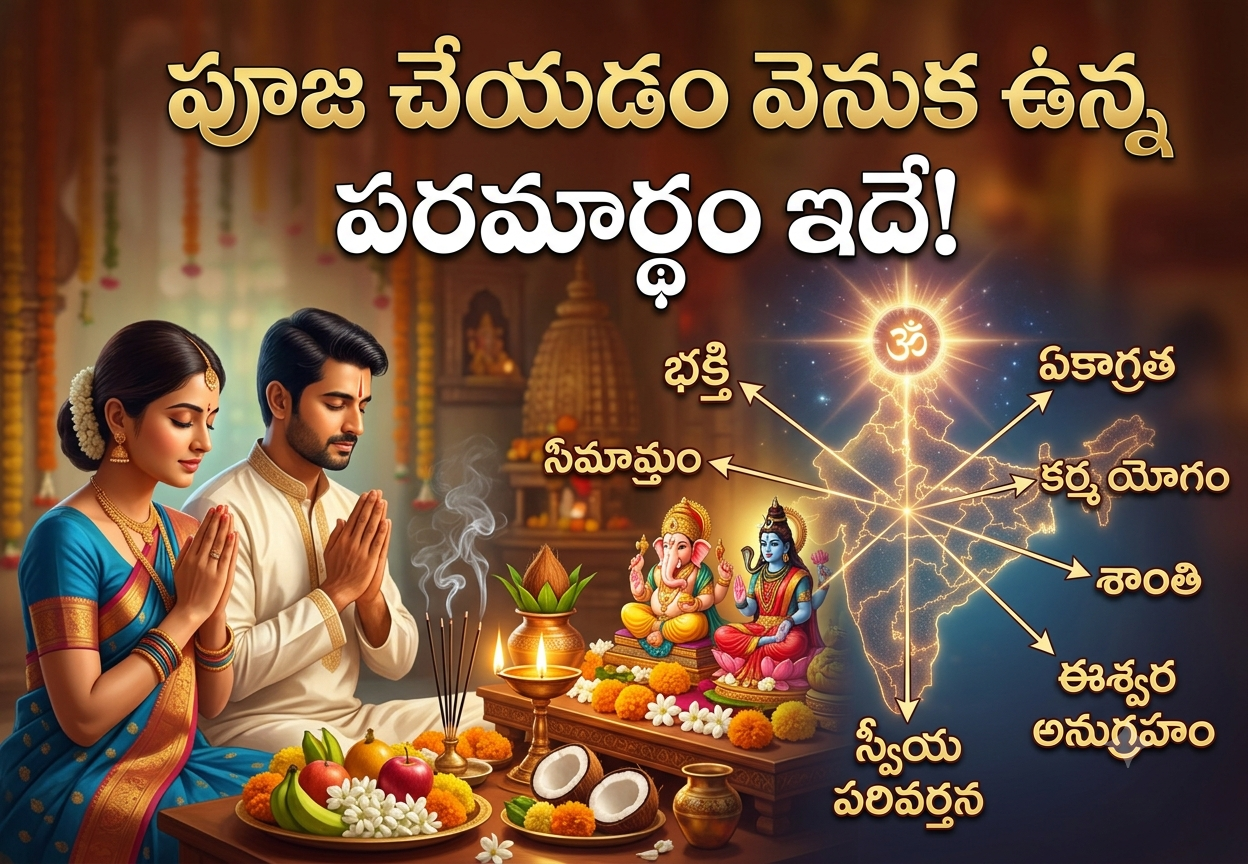Spirituality: పూజ చేయడం వెనుక ఉన్న పరమార్థం ఇదే!