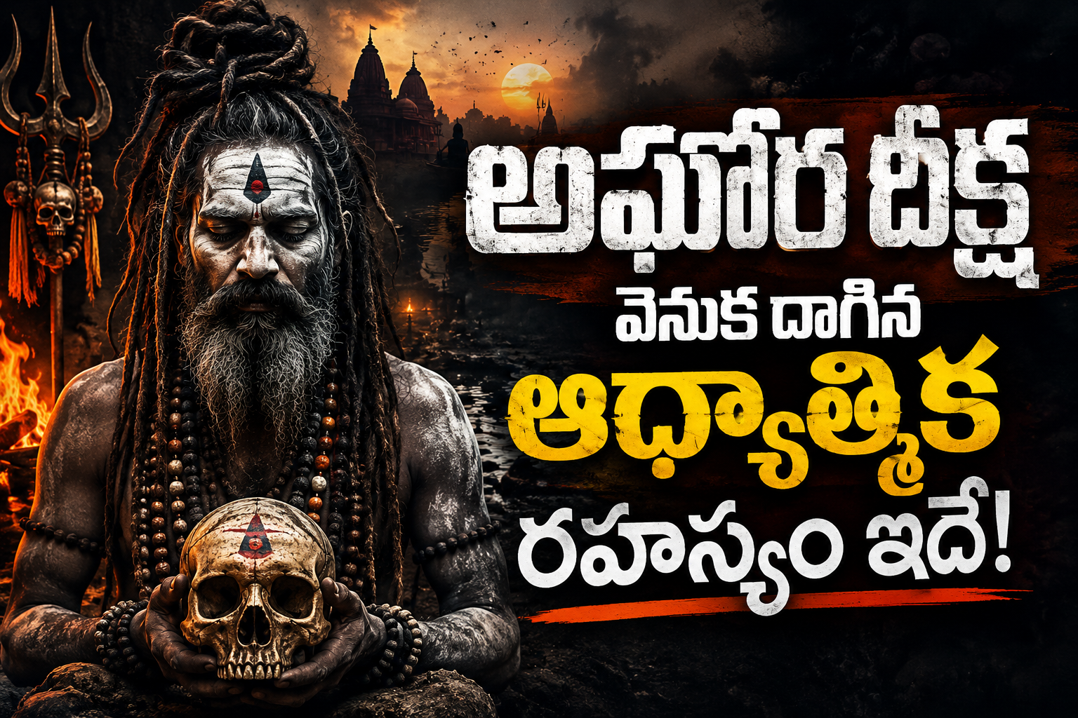 Spirituality: అఘోర దీక్ష వెనుక దాగిన ఆధ్యాత్మిక రహస్యం ఇదే!