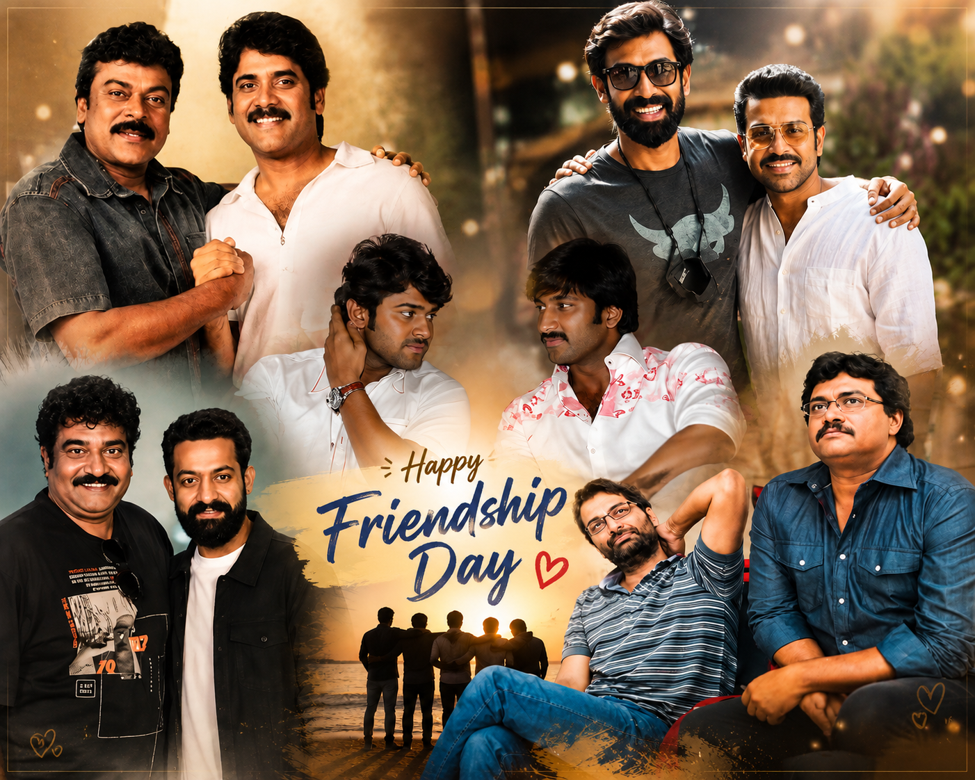 టాప్ 5 ఫ్రెండ్స్ ఇన్ టాలీవుడ్..!- ఫ్రెండ్‌షిప్ డే స్పెషల్
