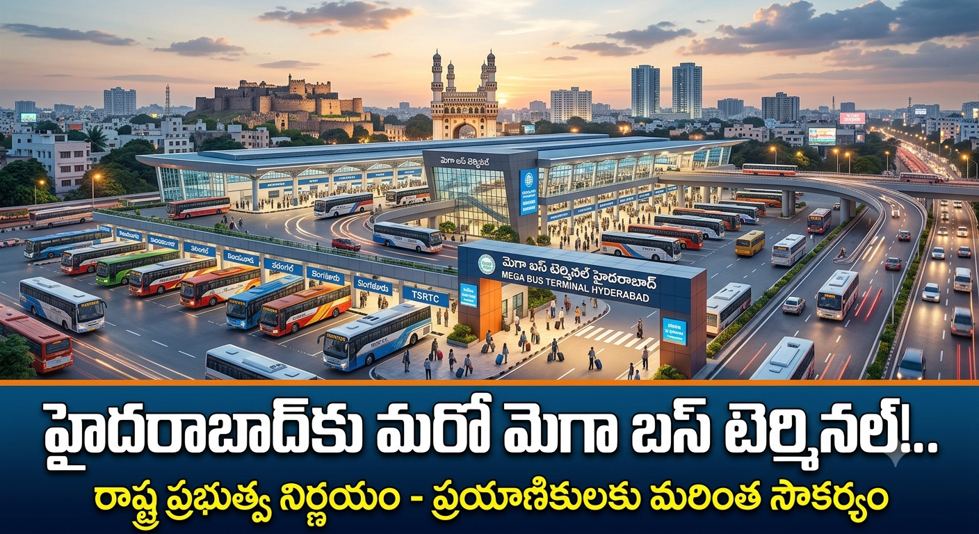 Hyderabad: హైదరాబాద్కు మరో మెగా బస్ టెర్మినల్!..