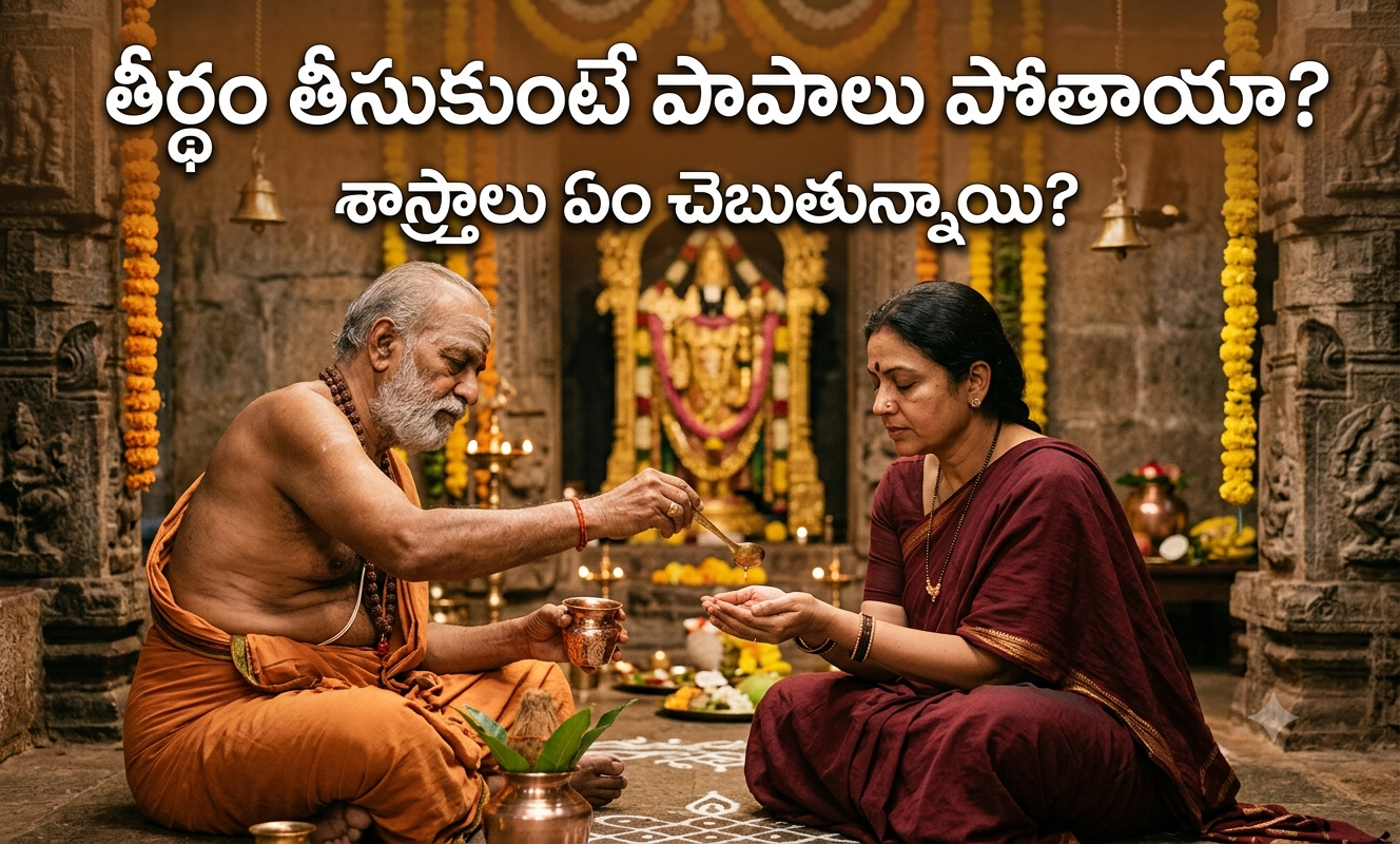 Spirituality: తీర్థం తీసుకుంటే పాపాలు పోతాయా?.. శాస్త్రాలు ఏం చెబుతున్నాయి?..